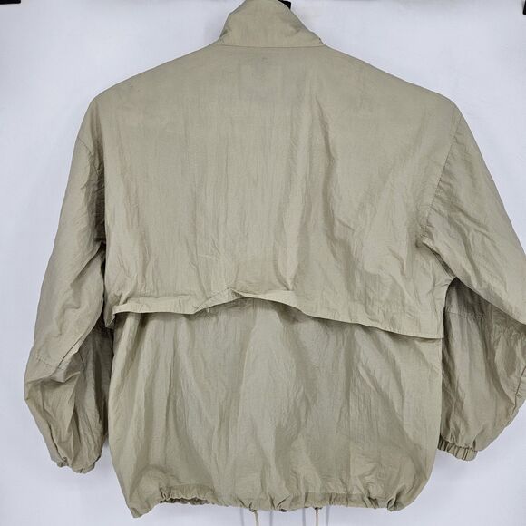 Vintage Members Only Jacket Mens 2XL Retro Rain Windbreaker Tan Vented - Picture 7 of 14